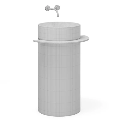 Stone washbasin Viola — View 5