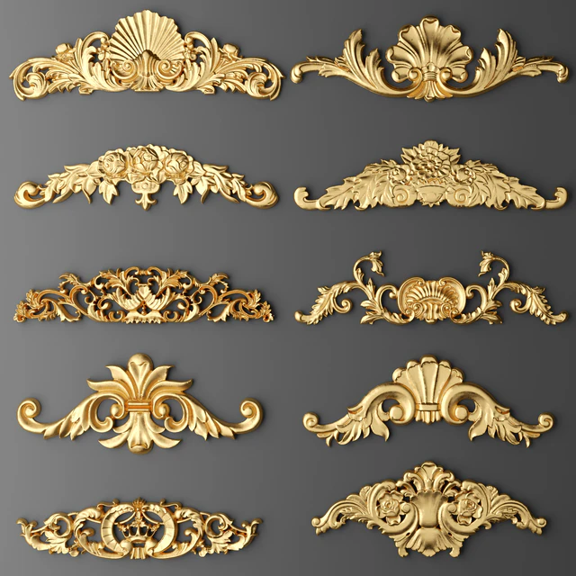 Set stucco decoration. — Descargar