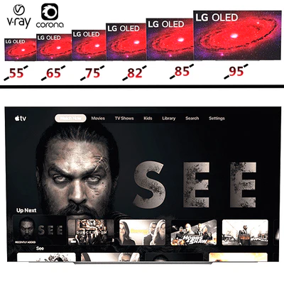 LG CX 65 4K Smart OLED 2021 / LG OLED65CXRLA — Вид 1