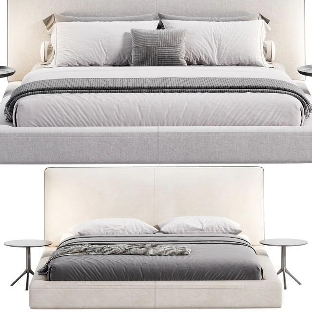B&B Italia Richard bed — Скачать
