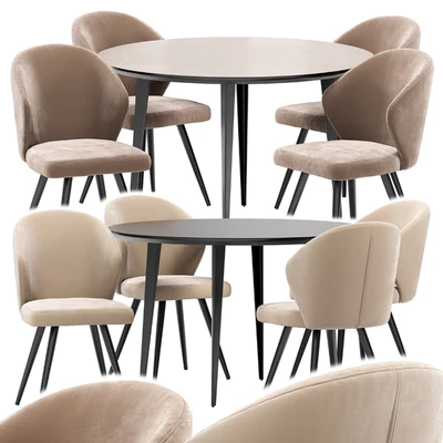 Tango dining chair and Watford table — Ver 1