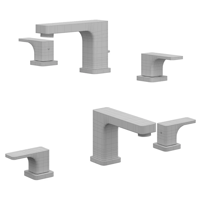 Washbasin mixer Cisal Cubic — Descargar