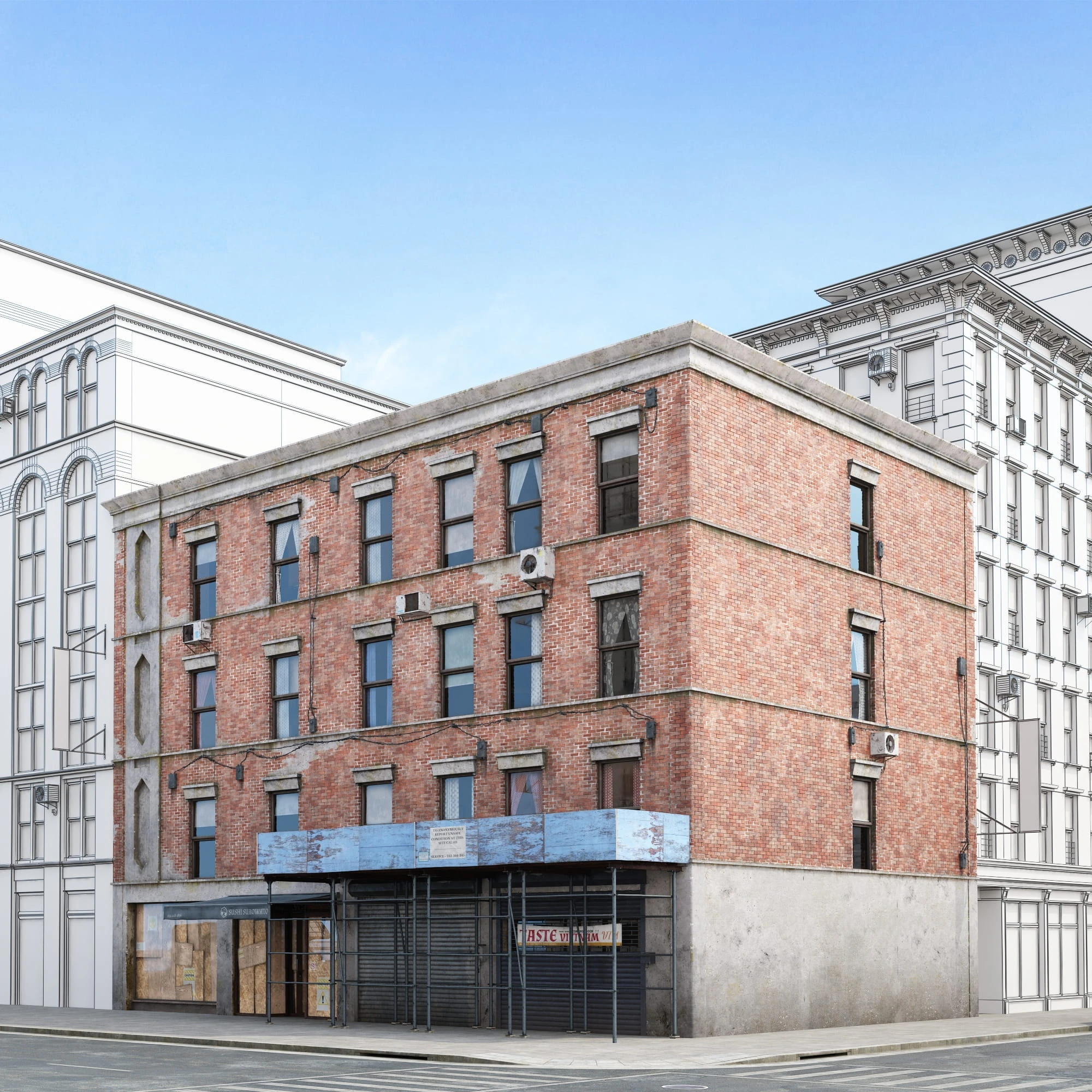 new york style buildings 001 — Descargar