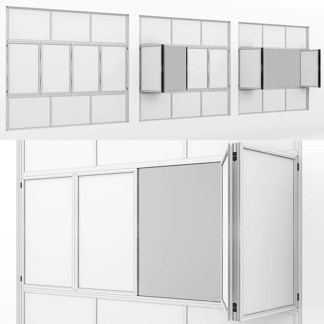 Aluminium window 16 — Скачать