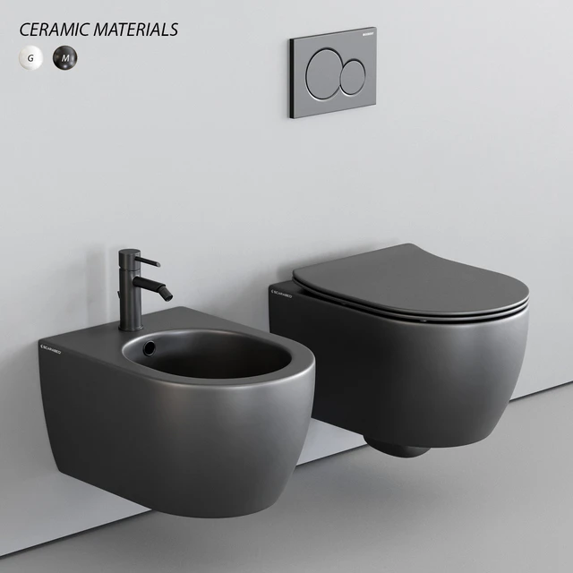 Scarabeo Ceramiche Moon Wall-Hung WC — Descargar
