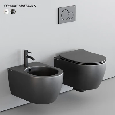 Scarabeo Ceramiche Moon Wall-Hung WC — Ver 1