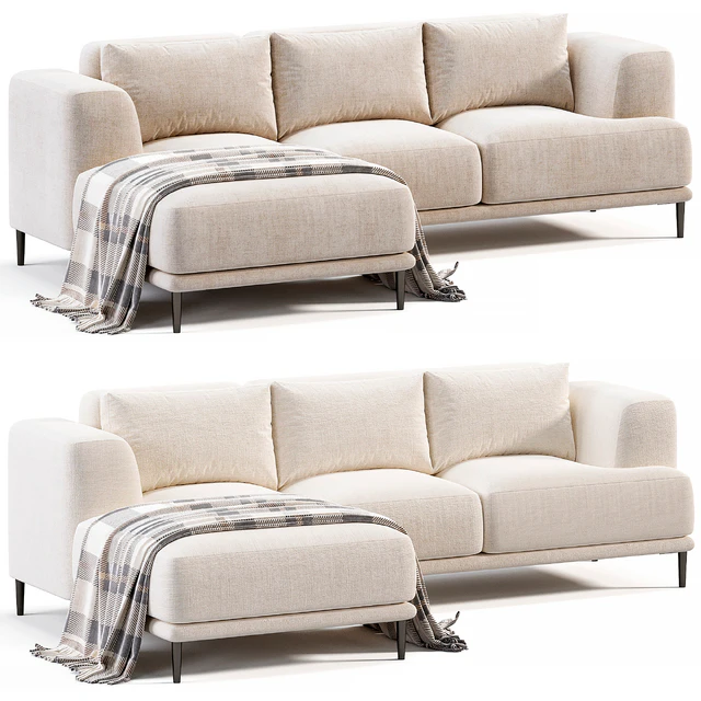 Venue Corner Velvet Sofa Idealbeds — Descargar