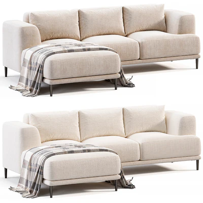 Venue Corner Velvet Sofa Idealbeds — Ver 6
