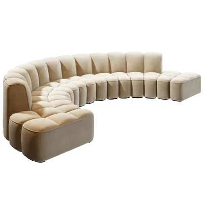 array sofa system composition l by mdf italia — скачать