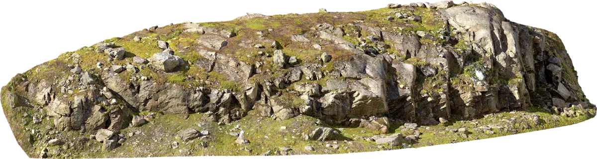 massive tundra rock formation 001 — Скачать