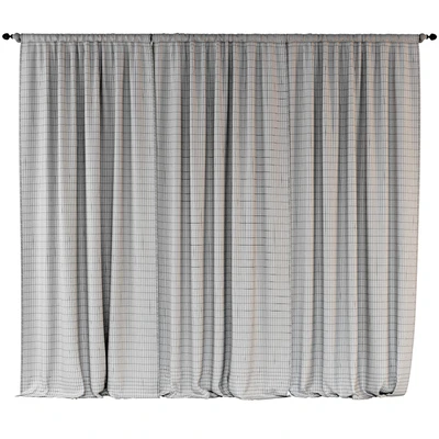 Sheer linen curtains — Ver 3