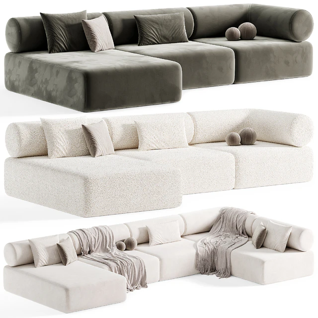 CIPRIANI U SHAPED SOFA Modern By lusso living — Скачать