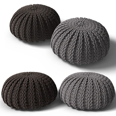 Knitted poof 2 — Ver 1
