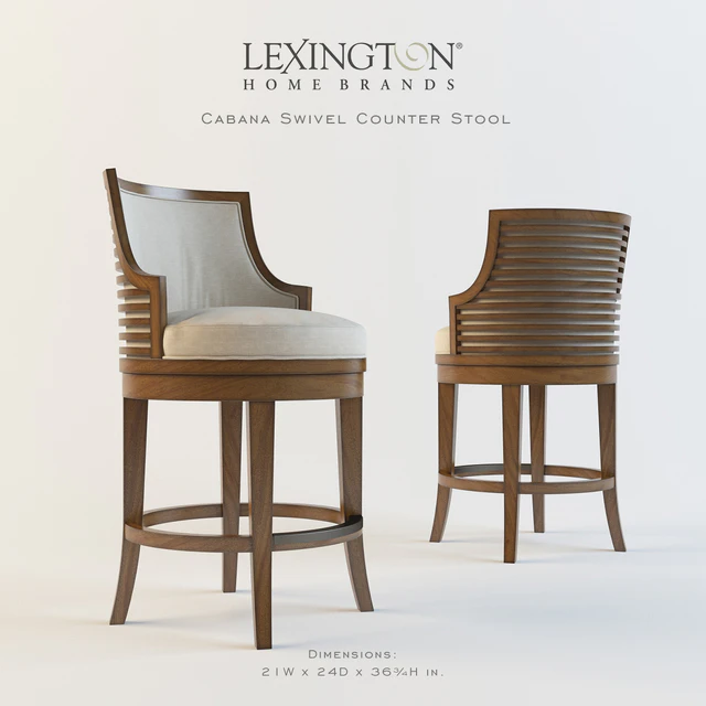 Lexington Cabana Swivel Counter Stool — Скачать