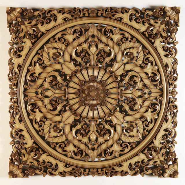 Ornament Lotus Flower Mandala — Descargar