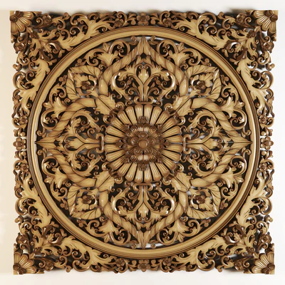 Ornament Lotus Flower Mandala — Ver 1