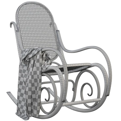 Schaukelstuhl lounge chair — Ver 4