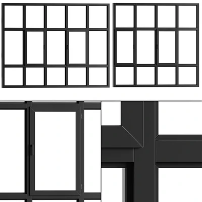 Stained glass windows / panoramic windows 07 — Ver 1