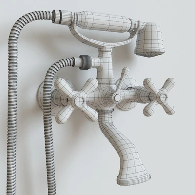Bronze bath mixer EMMEVI DECO — Ver 3