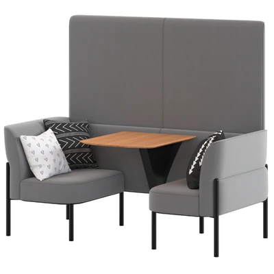 Herman Miller Hue Lounge Furniture low with wall — Ver 3