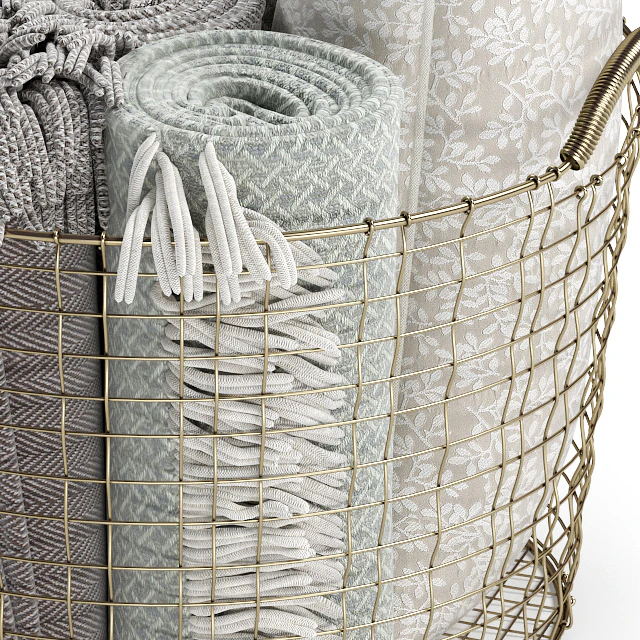 METAL BASKET DECOR 04 — Descargar