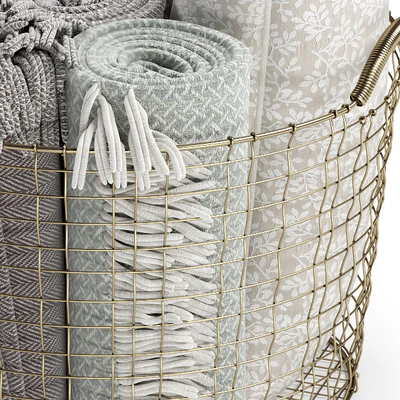 METAL BASKET DECOR 04 — Ver 3