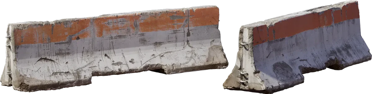 old concrete barrier 003 — Descargar