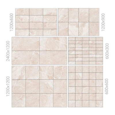 Cream marble tiles — Вид 2