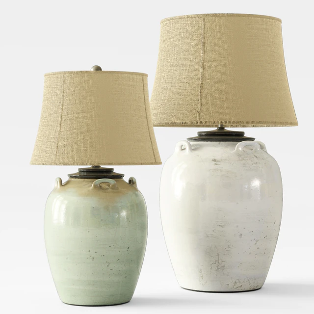 Pottery Barn | Courtney Ceramic Table Lamps — Скачать