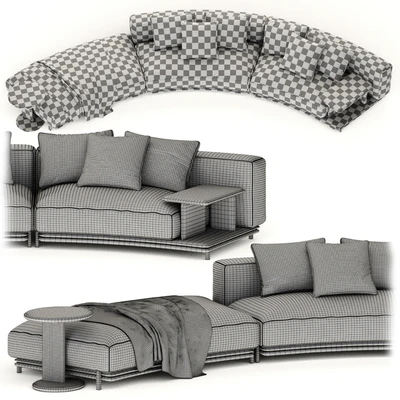 Brera sofa by Poliform — Ver 3