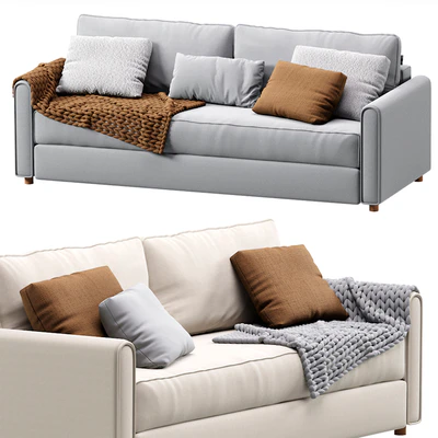 Sofa Lille Velvet Light by Divan.ru / Sofa Lille — Ver 7