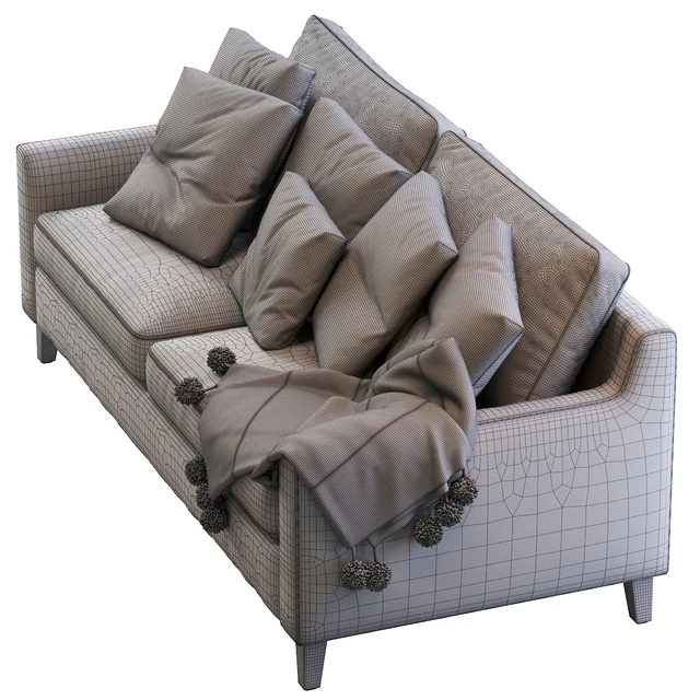 Beverly Upholstered Sofa — Скачать