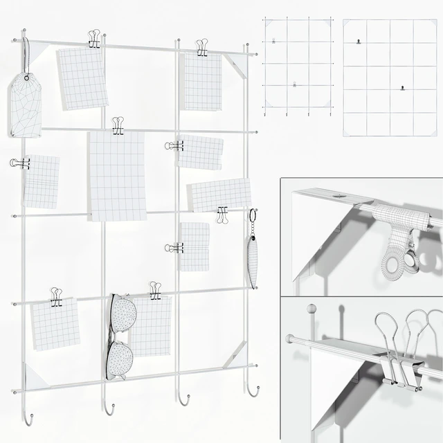 IKEA wall grilles with decor (2 pcs.) — Descargar