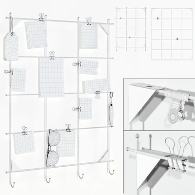 IKEA wall grilles with decor (2 pcs.) — Ver 2