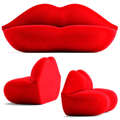 Gufram bocca sofa — Вид 1