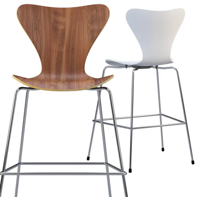 Fritz Hansen Series 7 counter stool — Ver 3