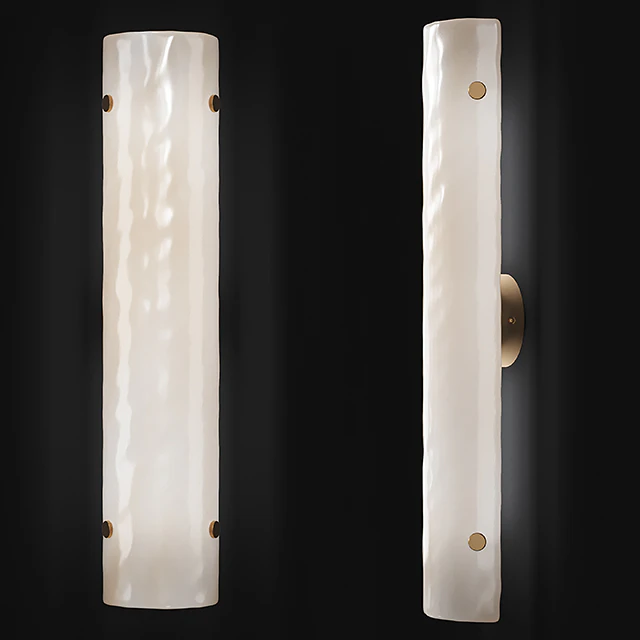 WILLAMETTE 28 LED PEARL WHITE FLUTED SCONCE — Descargar