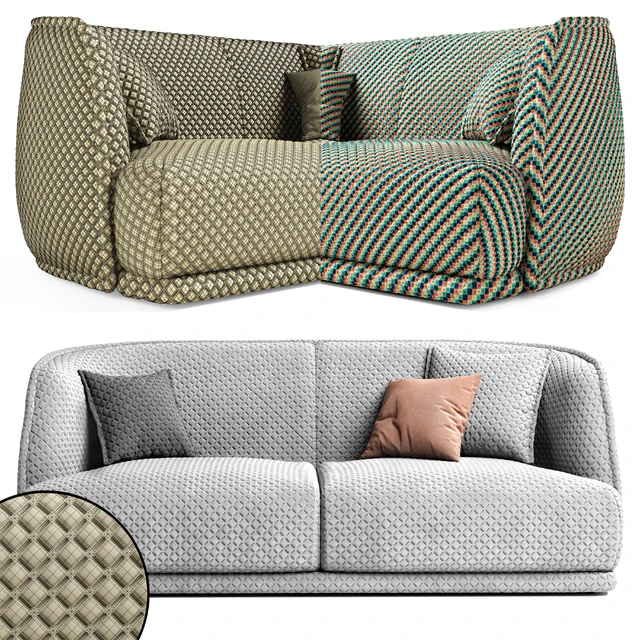 Moroso Redondo Sofa — Скачать
