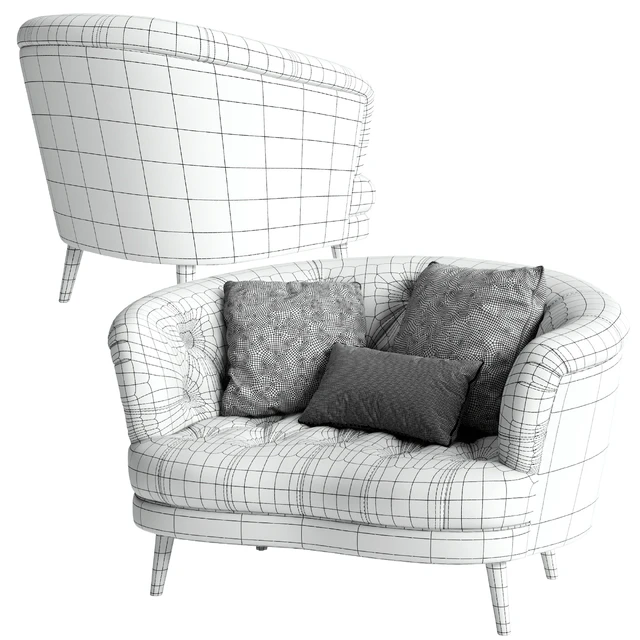 Alexander & James JEAN Snuggler Chair and Armchair — Descargar