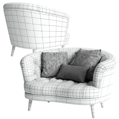 Alexander & James JEAN Snuggler Chair and Armchair — Ver 3