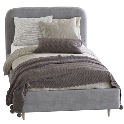 Contemporary bed 209 — Ver 7