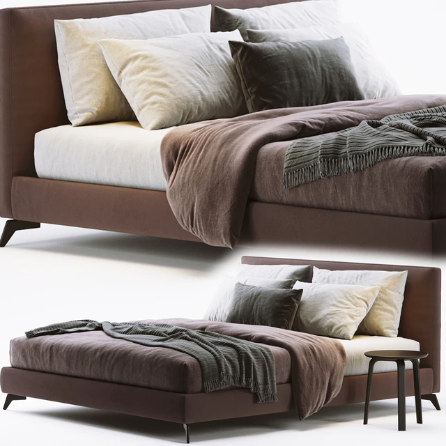 Meridiani Stone Up Bed — Скачать