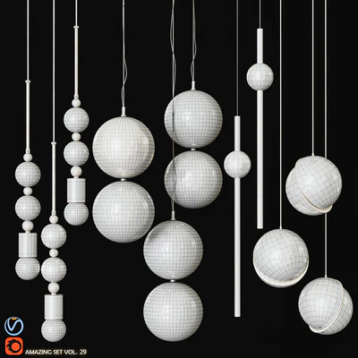 Set pendant lights — Ver 4