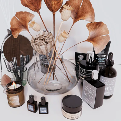 Decorative set with cosmetics — Ver 4