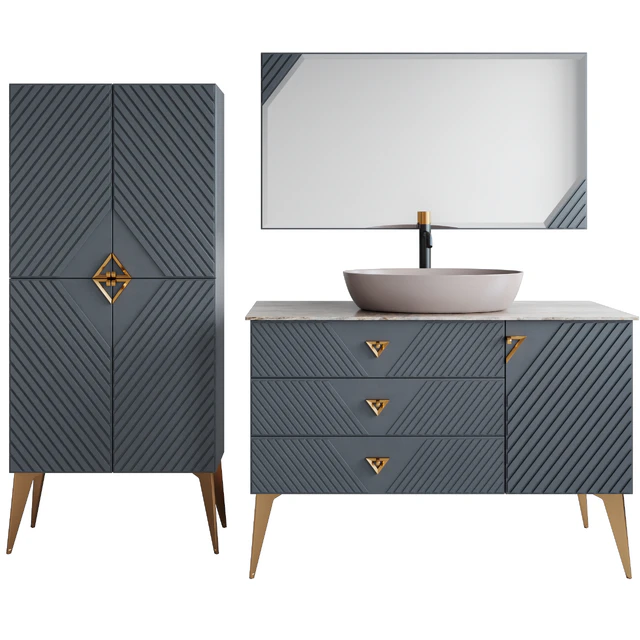 Bathroom furniture Tessoro Gala 80B/40 (колонка Gala 70) — Скачать