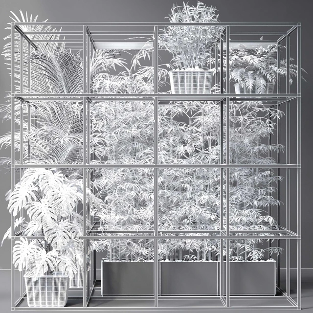 JC Wall Grid Plants Pot 7 — Descargar