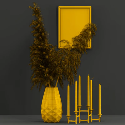 Decor with Katsura vase — Ver 2