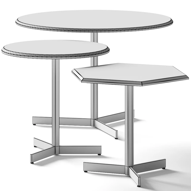 Longhi Math Coffee & Side Tables — Descargar