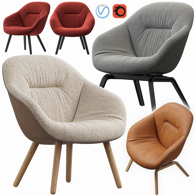 hay lounge armchair — Ver 1