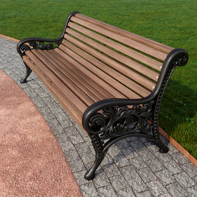 Paving granite crumb HR / street furniture 07 — Вид 3